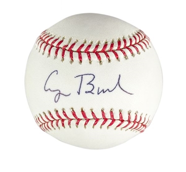 George Bush 41 Autographed Official Major League Baseball (PSA/DNA)